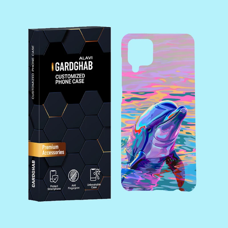 کاور گارد قاب علوی مدل هنری مناسب برای گوشی موبایل سامسونگ Galaxy A12