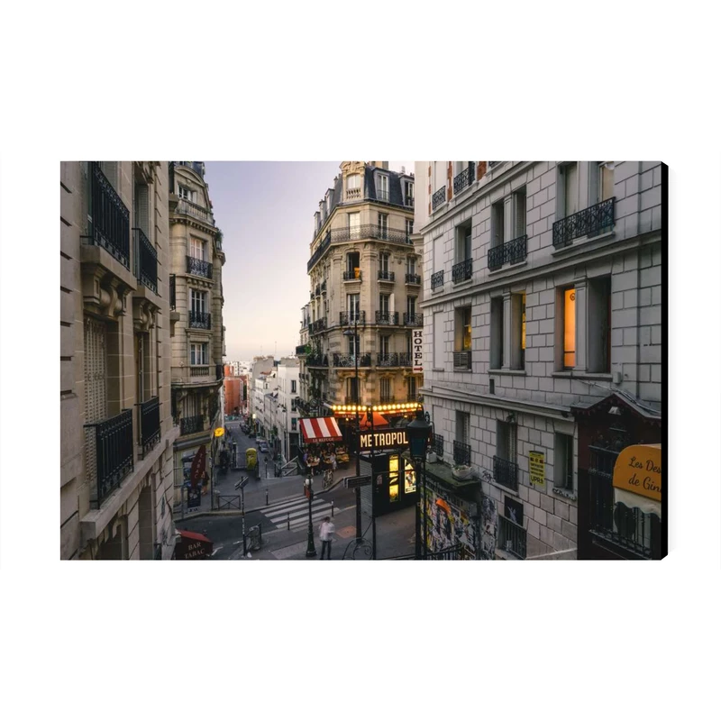 تابلو شاسی عرش طرح گردشگری فرانسه مدل محله مونمارتر Montmartre کد As5706