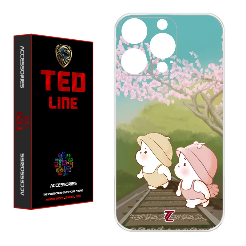 کاور تدلاین طرح جوجو و سوسو کد 1156 مناسب برای گوشی موبایل اپل Iphone 15 Pro