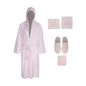 سرویس حوله پالتویی 5 تکه جیل مدل BPZ-303