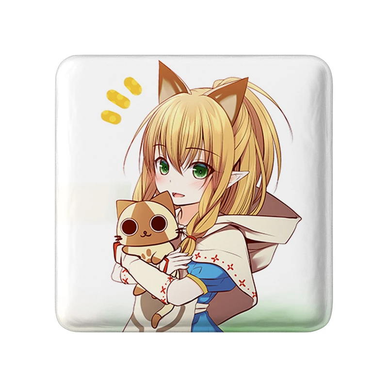 مگنت خندالو طرح بازی شکارچی هیولا (Monster Hunter) مدل مربعی کد 33280
