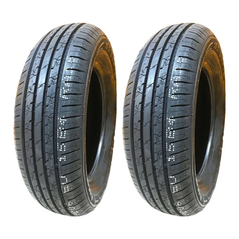 لاستیک خودرو مدل H206 سایز 165/65/13 تولید سال 2025 دو حلقه