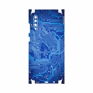MAHOOT Blue Printed Circuit Board-FullSkin Cover Sticker for Samsung Galaxy A70