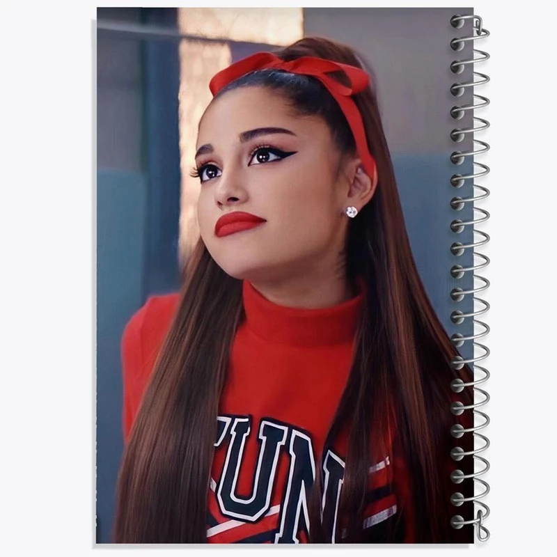 دفتر مشق 50 برگ خندالو مدل آریانا گرانده Ariana Grande کد 19078