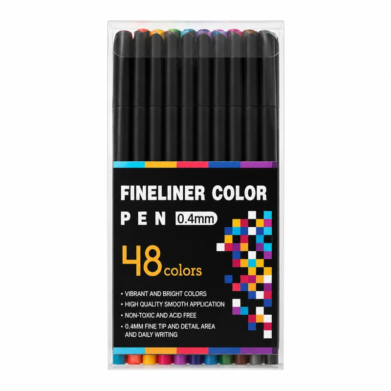 خودکار 0.4 میلی متری مدل FineLiner بسته 48 عددی