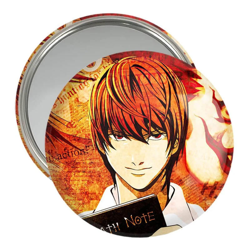 آینه جیبی خندالو مدل لایت یاگامی انیمه دفترچه مرگ Death Note  کد 11330