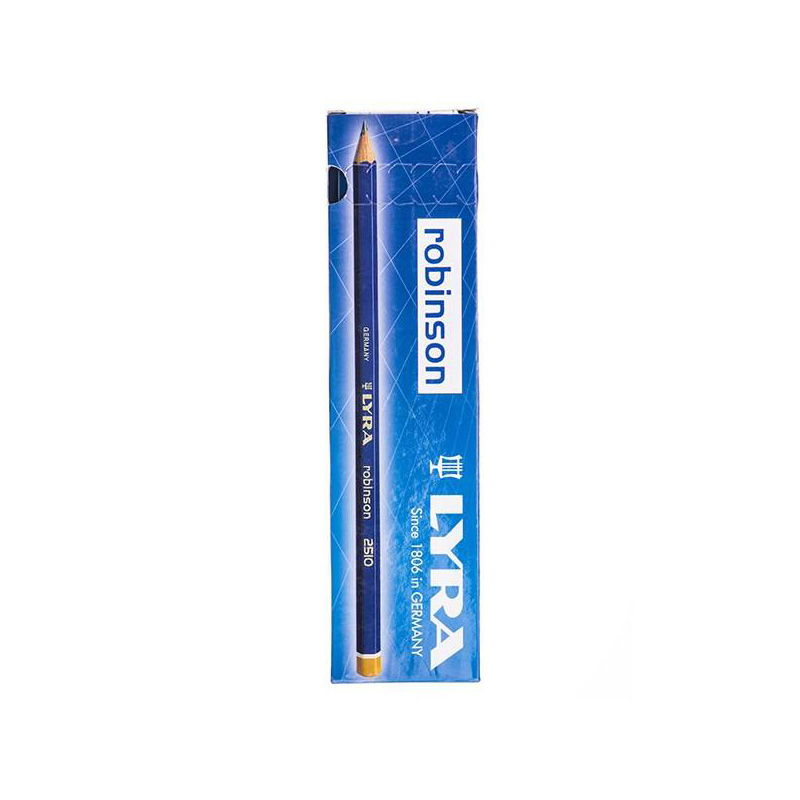 مداد طراحی لیرا مدل robinson  کد 4B بسته 12 عددی