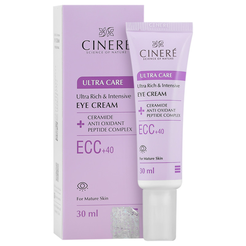 کرم ضد چروک دور چشم روز و شب سینره مدل Ultra Care 40 حجم 30 میلی‌لیتر
