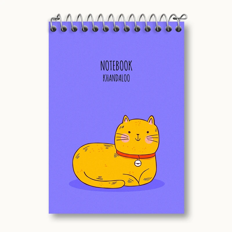 دفتر یادداشت 50 برگ خندالو مدل گربه بامزه کد N1571