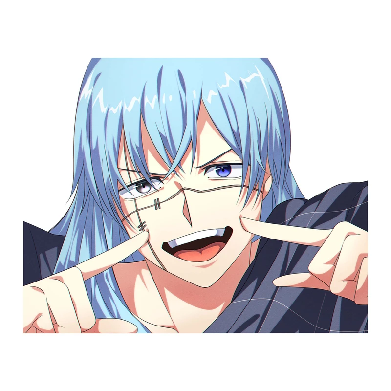 استیکر لپ تاپ و موبایل مدل انیمه طرح جوجوتسو کایسن ماهیتو Jujutsu Kaisen Mahito کد 4483