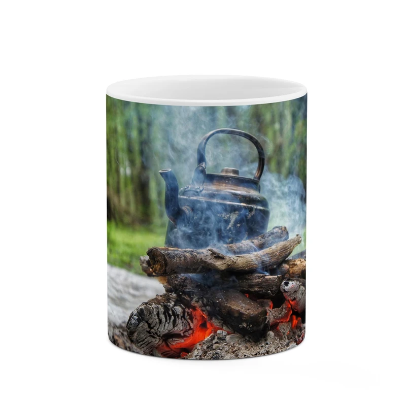 ماگ کاکتی طرح کتری ذغالی کد mgp10591