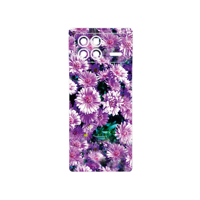 برچسب پوششی ماهوت مدل Purple_Flower مناسب برای گوشی موبایل شیائومی Mix Fold 3