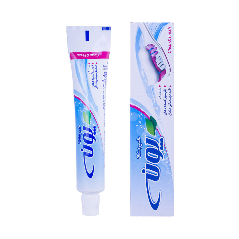 خمیر دندان پونه مدل Clean And Fresh وزن 80 گرم بسته 3 عددی خمیر دندان پونه مدل Clean And Fresh وزن 80 گرم بسته 3 عددی