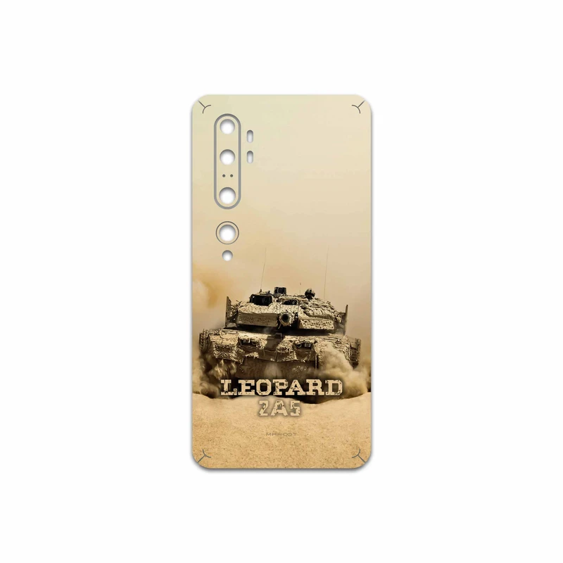 برچسب پوششی ماهوت مدل Leopard 2A5 tank مناسب برای گوشی موبایل شیائومی Mi Note 10