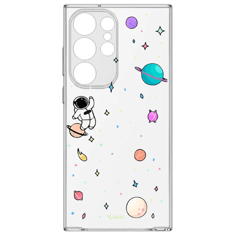 کاور طرح Stpaceman مناسب برای گوشی موبایل سامسونگ Galaxy S26 Ultra
