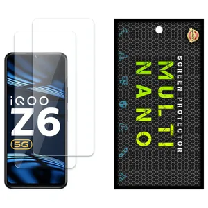 Multi Nano X-S2N Screen Protector For Vivo iQOO Z6 Pack of 2