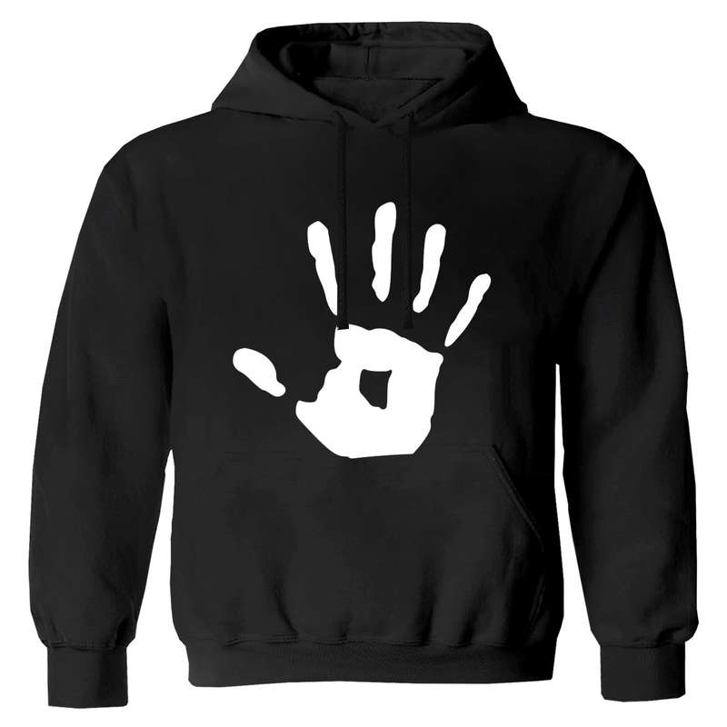 هودی پسرانه مدل دست F36 رنگ مشکی