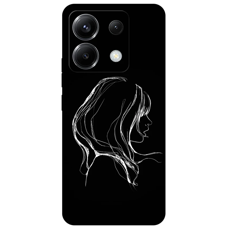 کاور مگافون طرح دخترانه مدل 7766 مناسب برای گوشی موبایل شیائومی Redmi Note 13 Pro 5G
