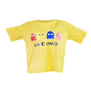 نیم تنه زنانه مدل Game Over Y