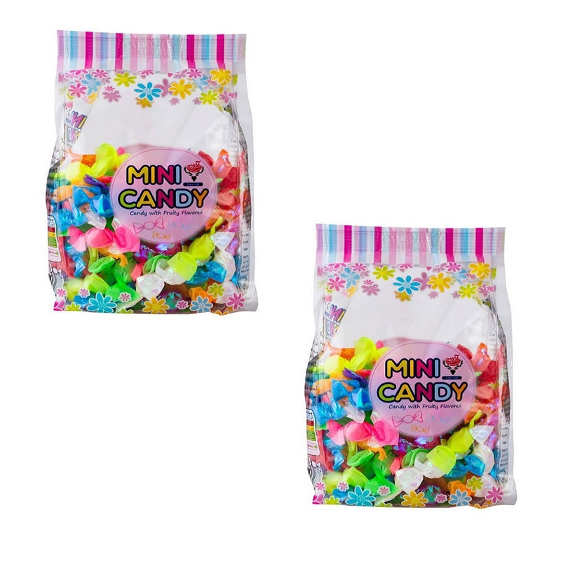 آبنبات مینی کندی ریز میکس آدرین - 200 گرم بسته 2 عددی