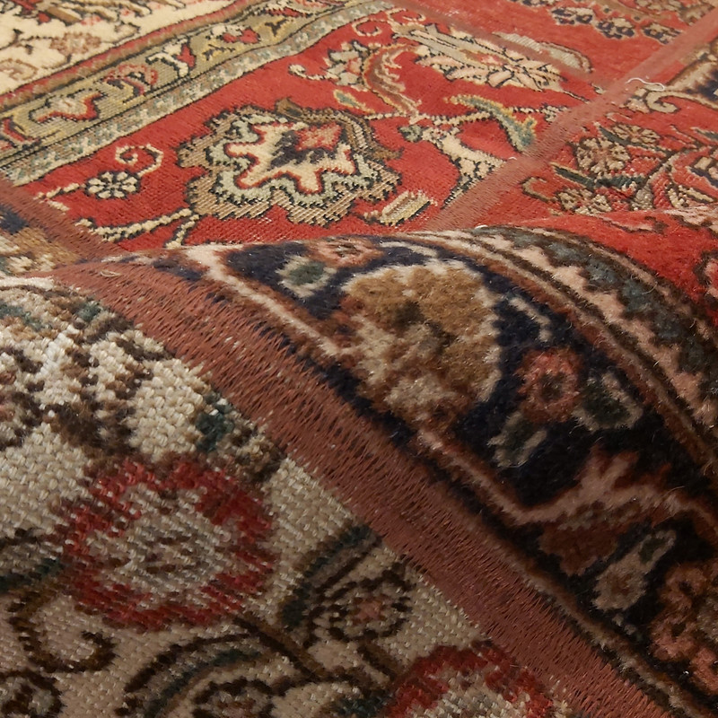 کلاژ فرش دستبافت سه متری مدل چهل تکه کد N.K.P.CO.C40