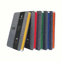  دفتر یادداشت پدیده نقش مدل فرانسوی پارچه ای بسته 5 عددی