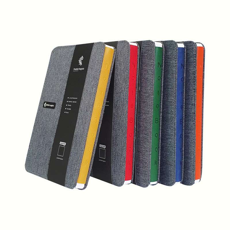 دفتر یادداشت پدیده نقش مدل فرانسوی پارچه ای بسته 5 عددی