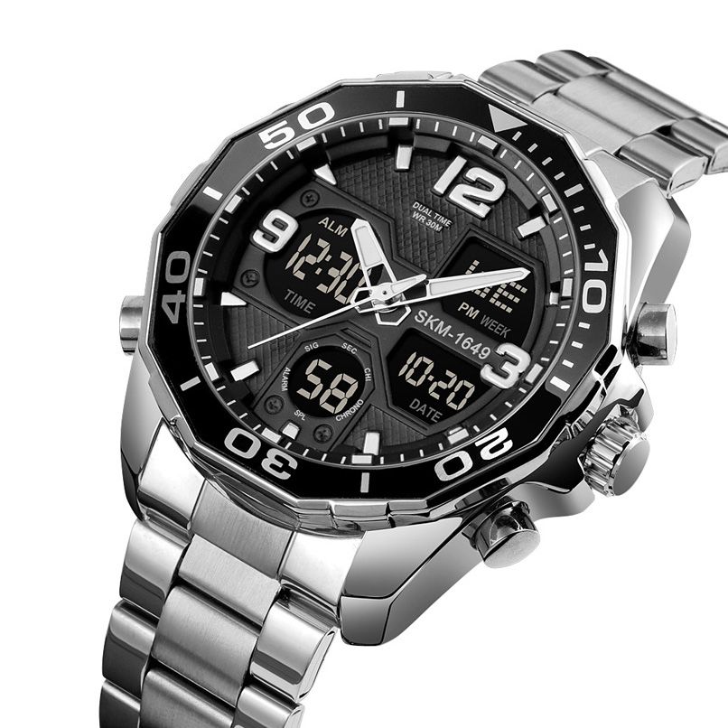 ساعت مچی دیجیتال مردانه اسکمی مدل 1649SL -  - 3