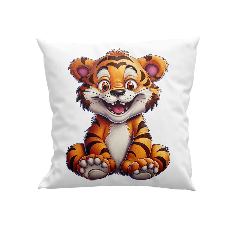 کوسن کودک پاد آفرین مدل ببر کد DKK1131