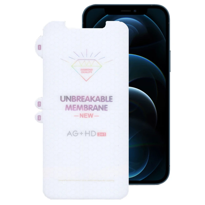محافظ صفحه نمایش بوف مدل Hydrogel-Double مناسب برای گوشی موبایل اپل iPhone 12 Pro Max