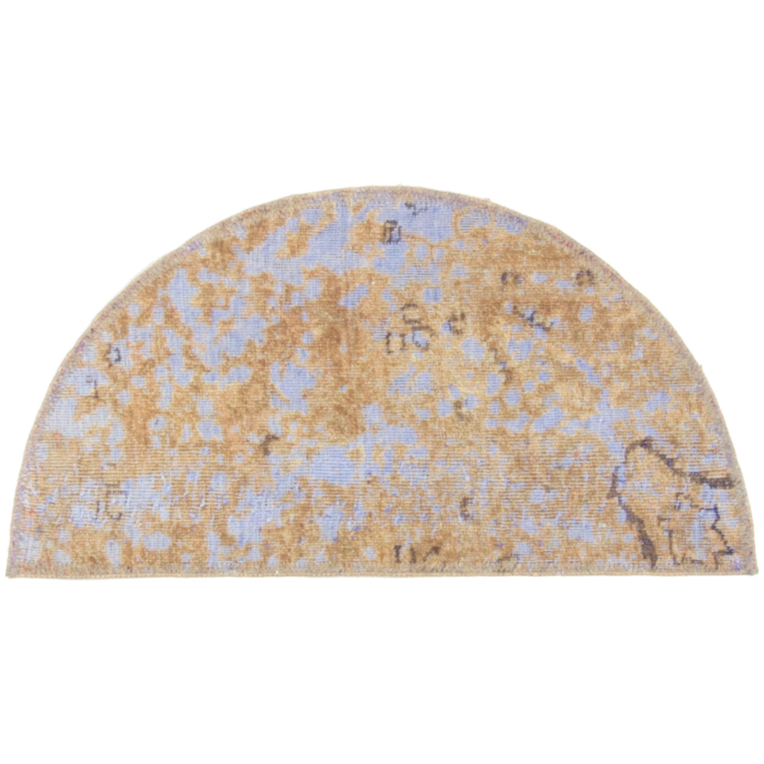 پادری فرش دستباف رنگ شده  کد 11530