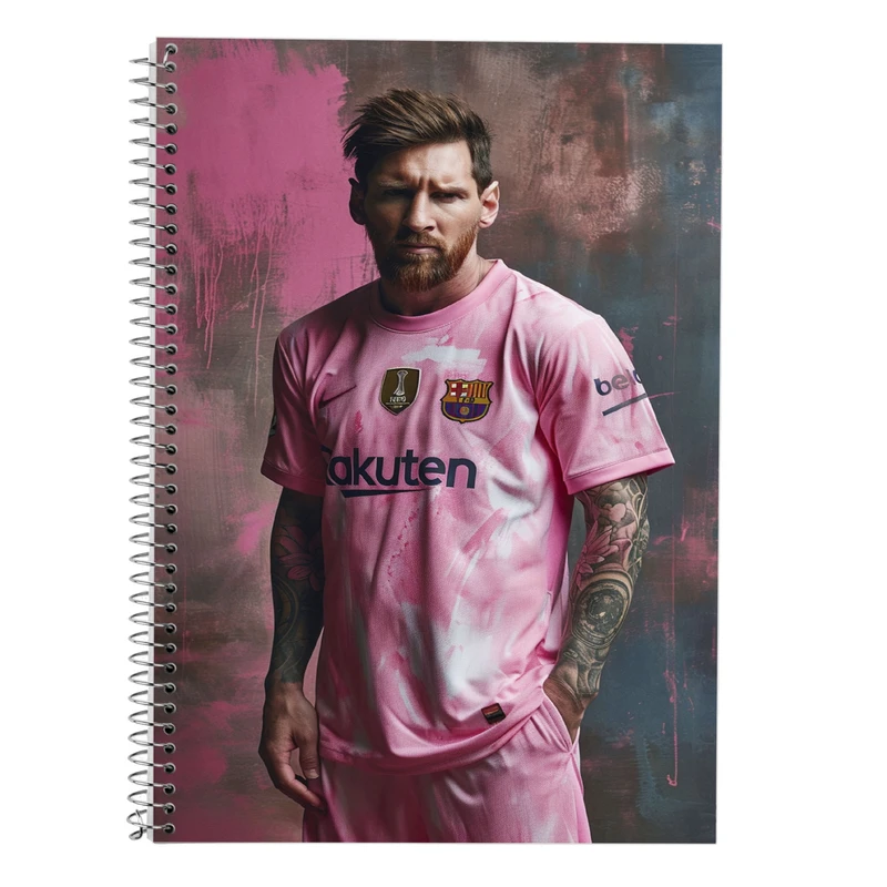 دفتر زبان 50 برگ مدوپد طرح مسی messi کد DF14072