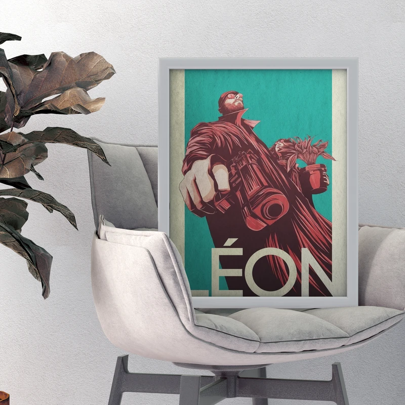 تابلو مدل لئون