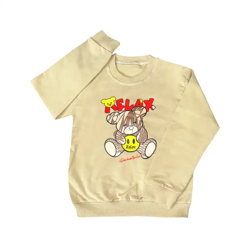 سویشرت بچگانه مدل ریلکس کد 03