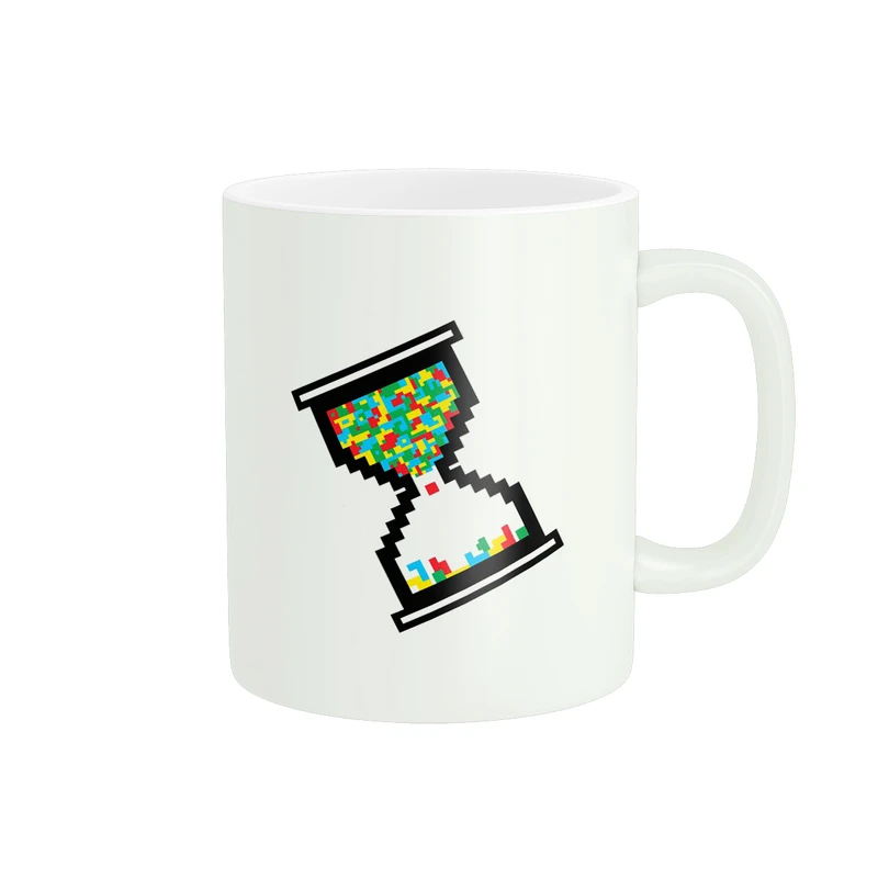 ماگ پاد آفرین مدل بازی خانه سازی و ساعت شنی کد 1357