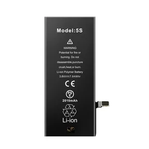  باتری موبایل مدل 5S ظرفیت 2010 میلی آمپر ساعت مناسب برای گوشی موبایل اپل iPhone 5S