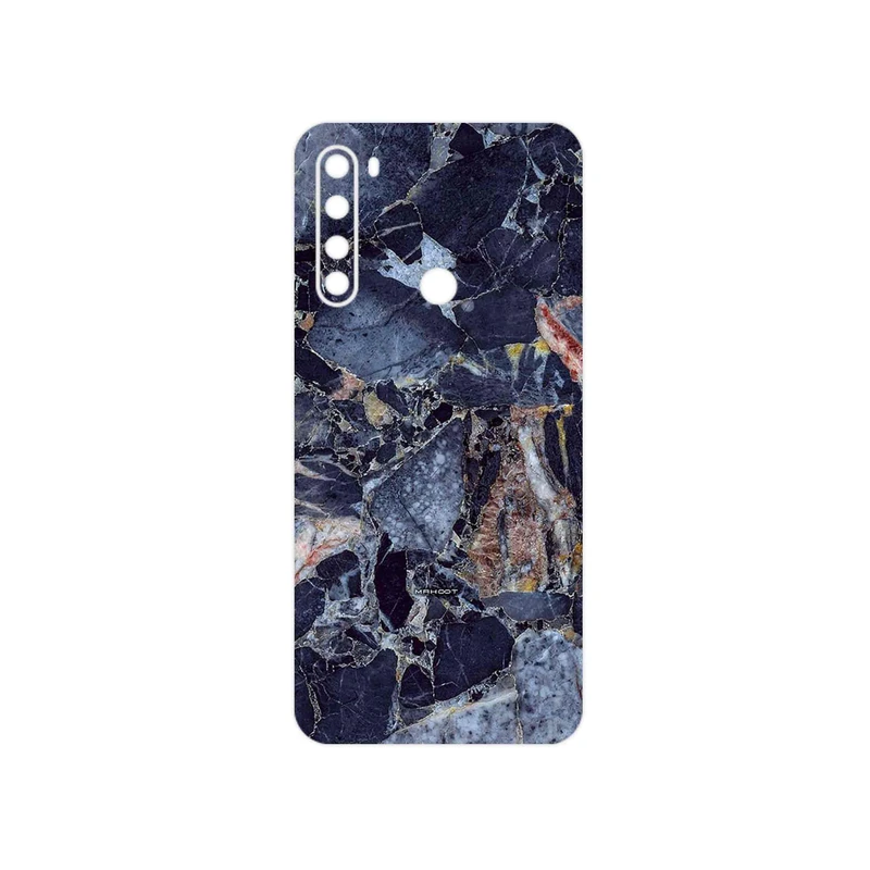 برچسب پوششی ماهوت مدل Broken black marble مناسب برای گوشی موبایل شیائومی Redmi Note 8 2021