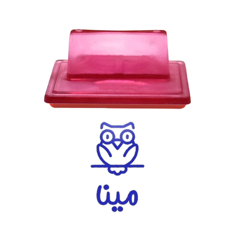 مهر حس آمیزی طرح جغد مدل مینا