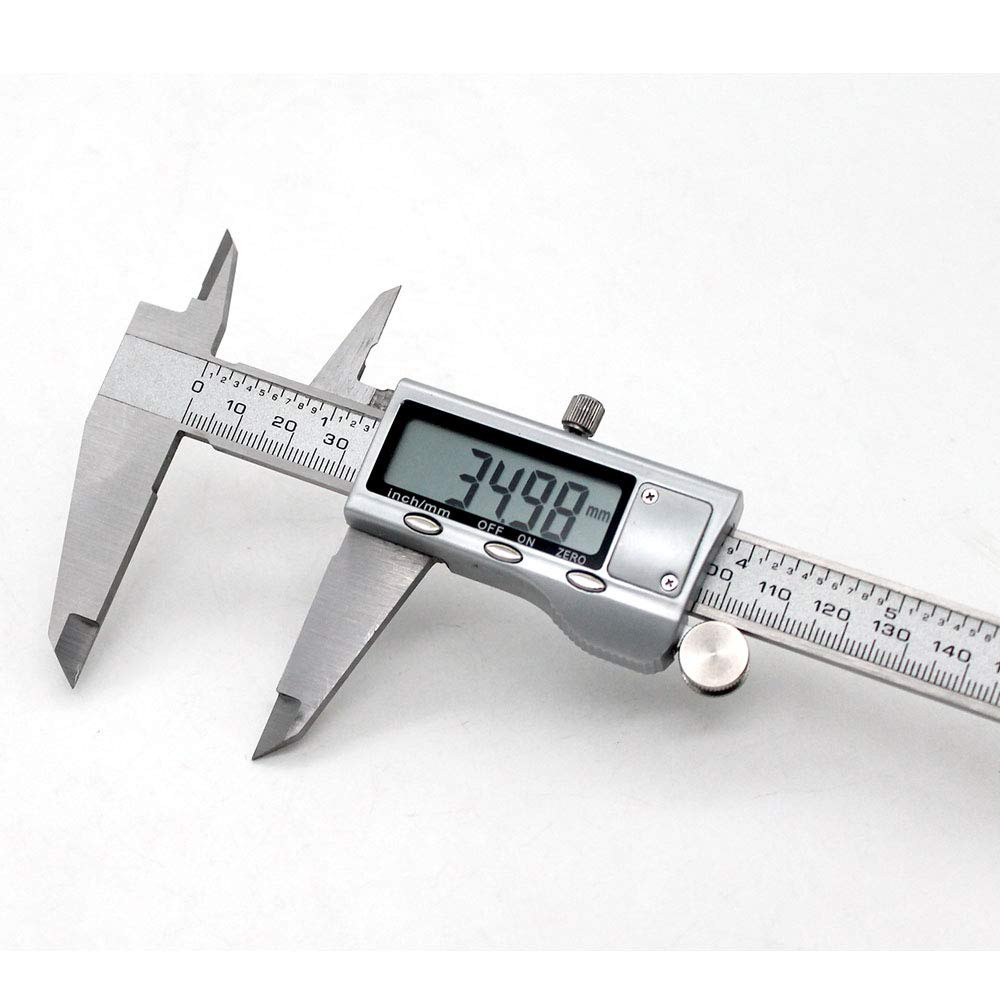 کولیس دیجیتال تمام فلزی سیلور مدل 150 گستره 0-150 میلیمتر