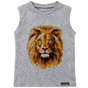 تاپ دخترانه 27 مدل Lion Face کد MH916