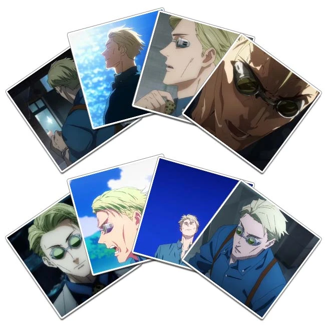 استیکر و برچسب گوفی مدل نانامی انیمه جوجوتسو کایسن Jujutsu Kaisen Anime کد K23 مجموعه 8 عددی