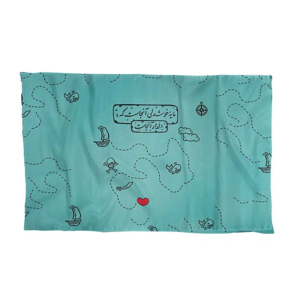 کاغذ کادو ترمه طراحان ایده  مدل مایه خوشدلی کد hna160 بسته 10 عددی