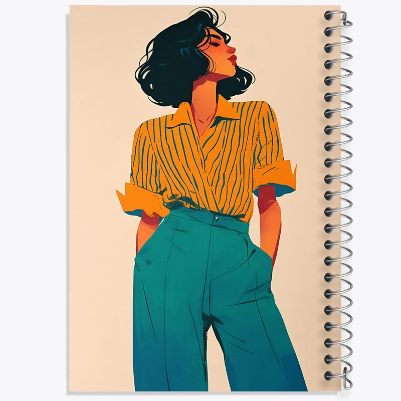 دفتر مشق 100 برگ خندالو طرح دخترانه کد F7324