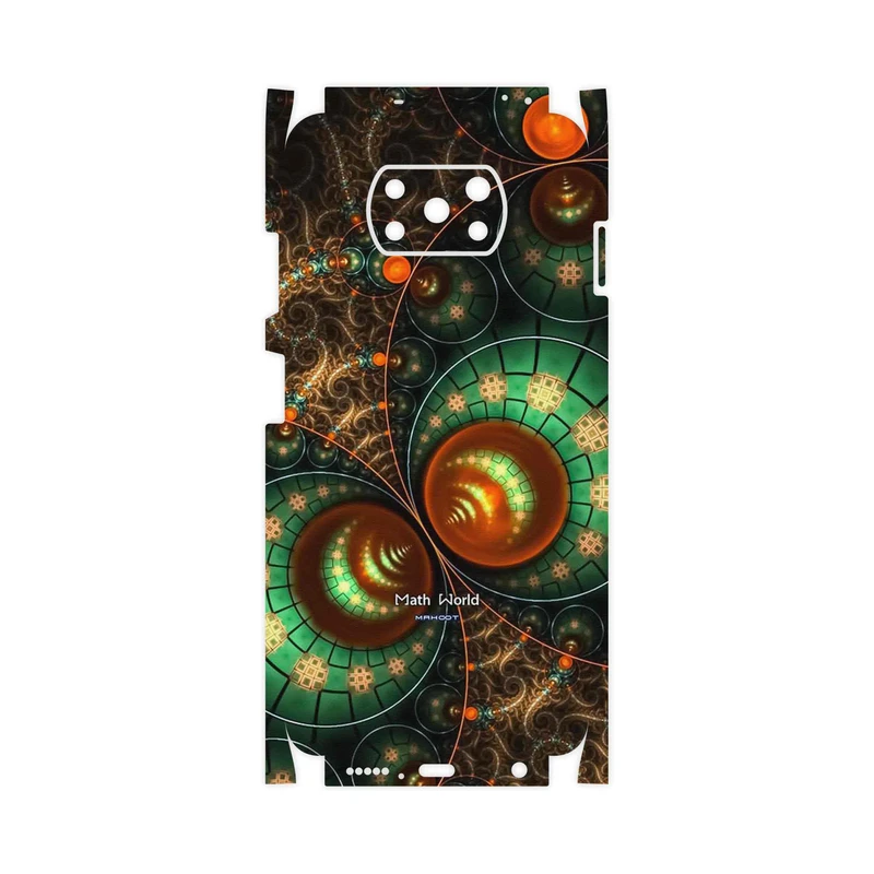 برچسب پوششی ماهوت مدل Mathematical Geometric Shape 3-FullSkin مناسب برای گوشی موبایل شیائومی Poco X3 Pro
