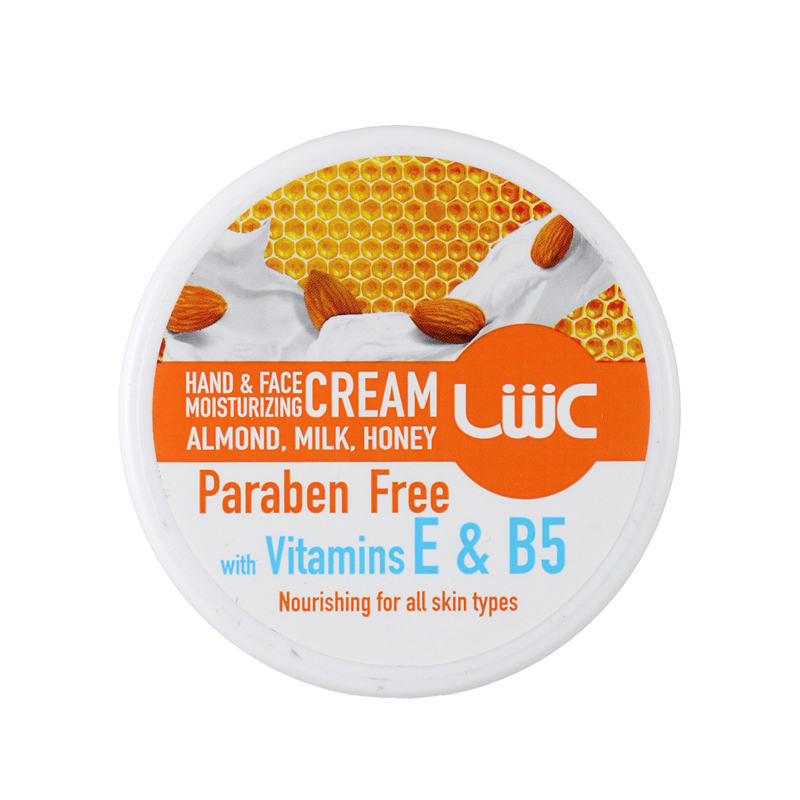 مراقبت پوست کرم مرطوب کننده عش مدل شیرعسل بادام حجم 100 میلی لیتر