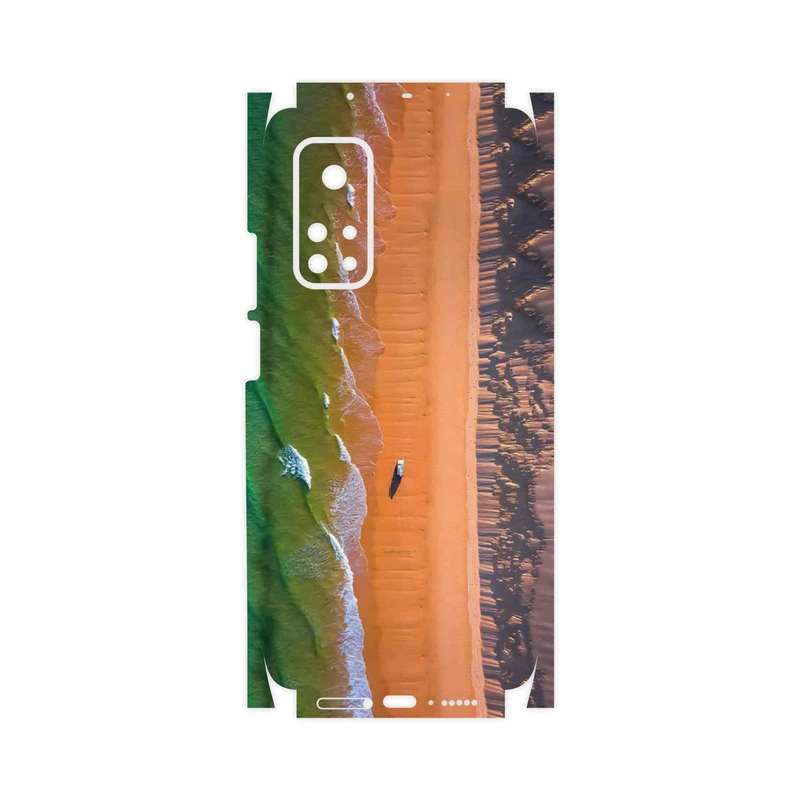 برچسب پوششی ماهوت مدل Beach and Green Sea-FullSkin مناسب برای گوشی موبایل شیائومی Mi 10T Pro 5G