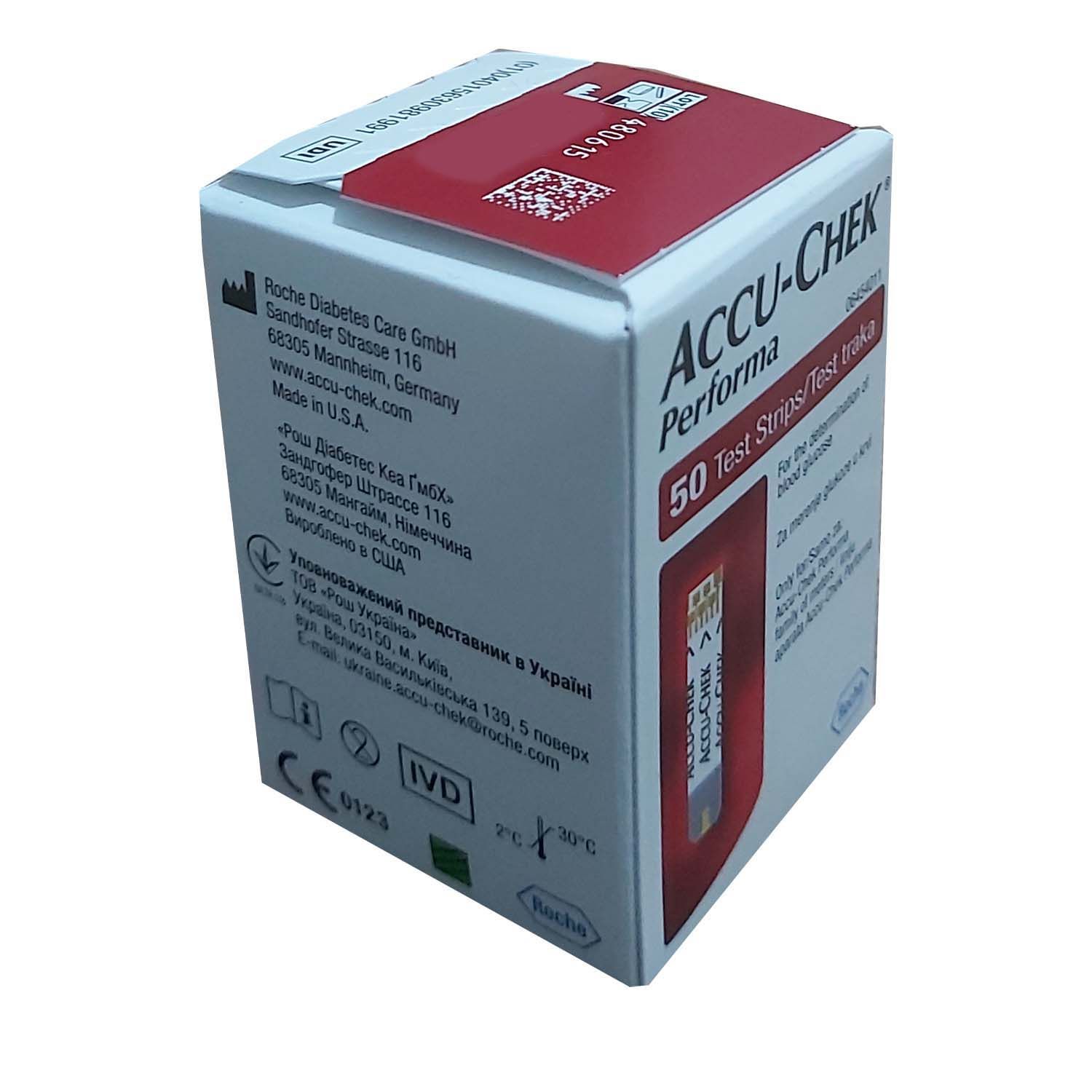 نوار تست قند خون اکیو چک مدل پرفورما بسته 50 عددی - - 3