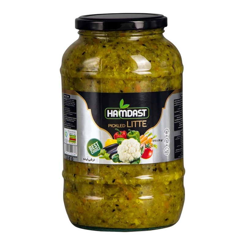 ترشی لیته همدست - 1500 گرم