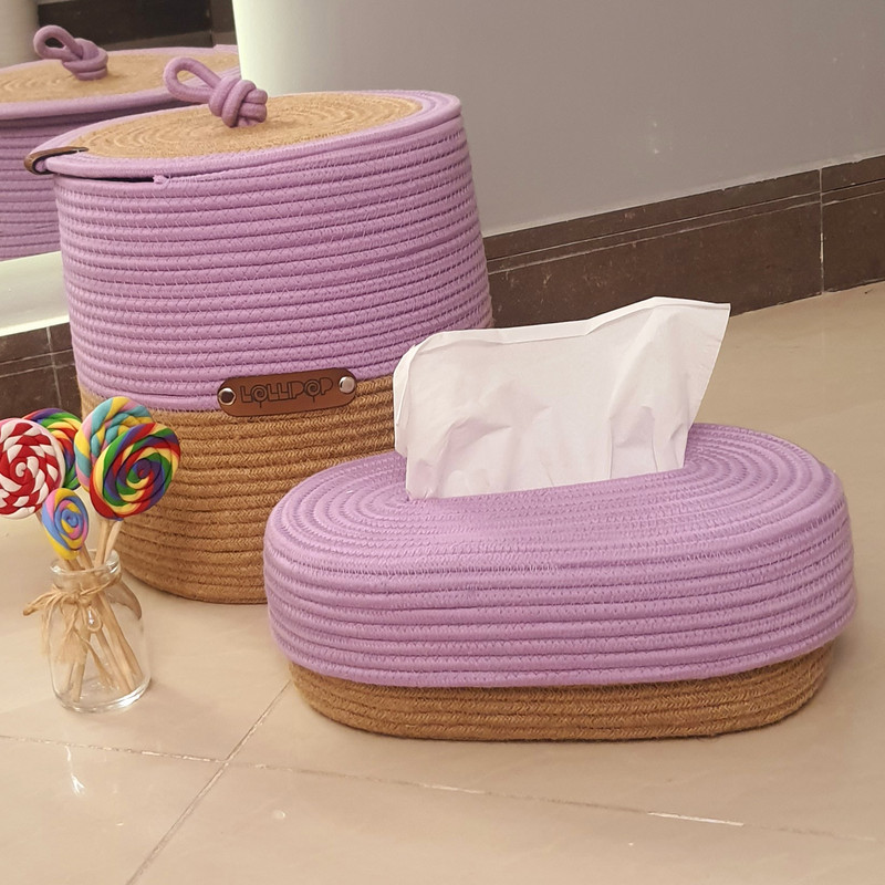 ست سطل و جای دستمال مدل B2