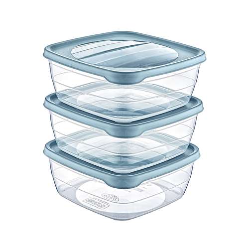 ظرف نگهدارنده هوبی لایف مدل Trendbox کد 021041 بسته 3 عددی